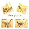 Dínós puzzle csomag (4 x 30 db)